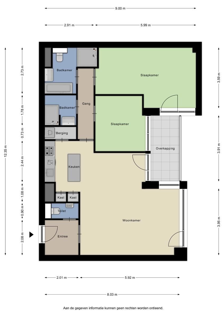 Luxueus appartement met 2 slpk. en uitzicht in Up-Site tower foto 26