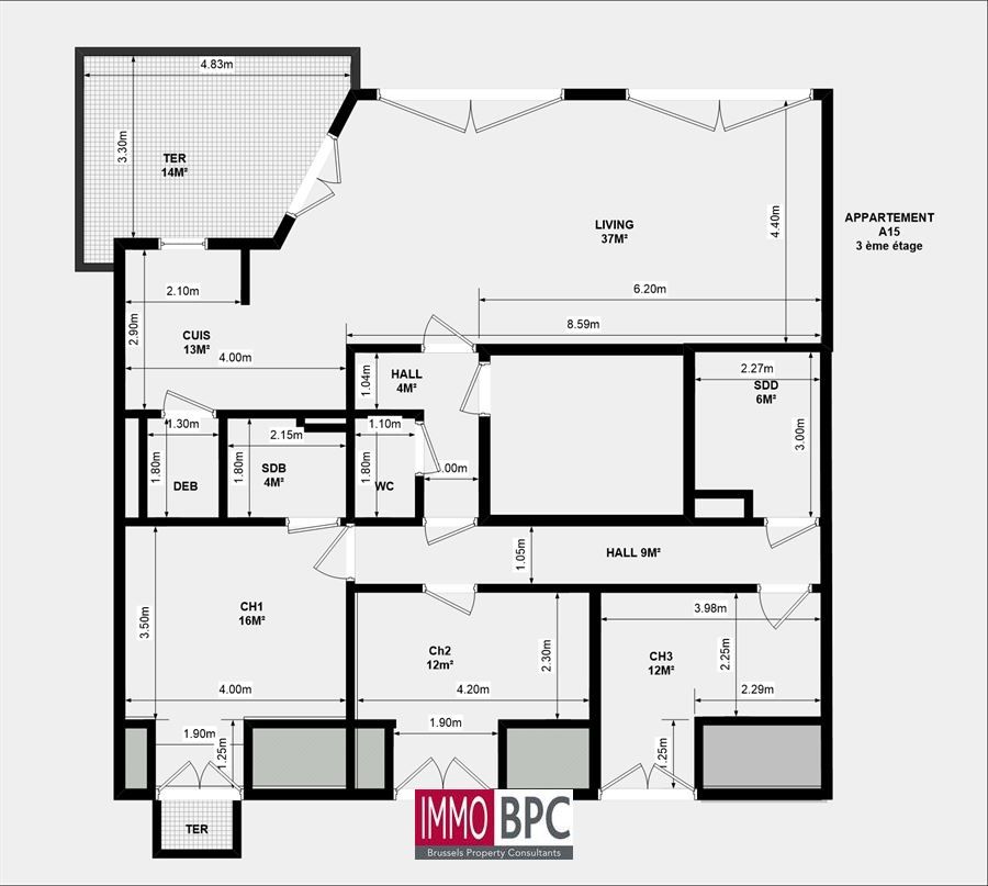 Unieke penthouse met 3 slaapkamers en zonnig terras in een rustige omgeving foto 27