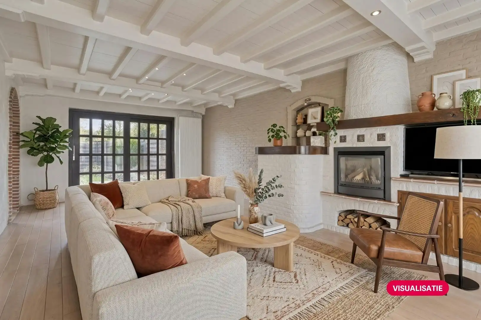 Huis met 2-3 slaapkamers, garage en loods (180m²) in Assebroek  foto 4