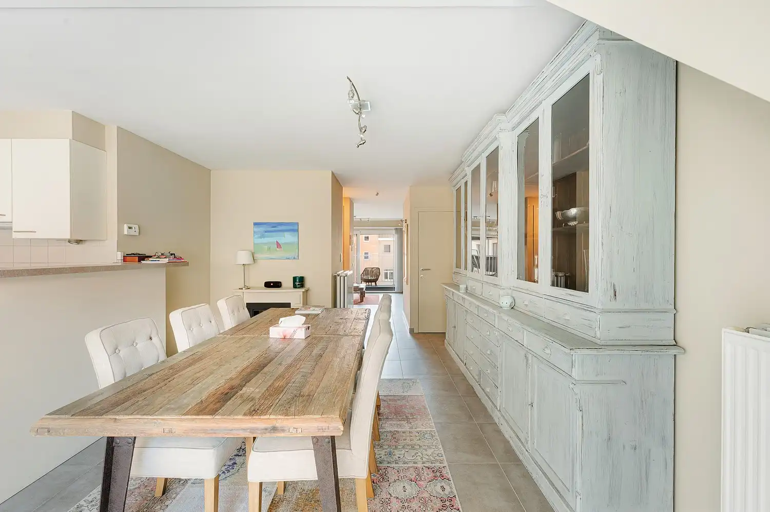 Zonnige duplex met 2 terrassen en zijdelings zeezicht foto 7
