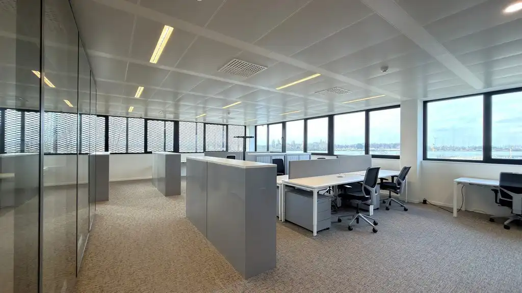 Volledig ingericht kantoor te huur in duurzaam kantoorgebouw in IZ Hoboken foto 16