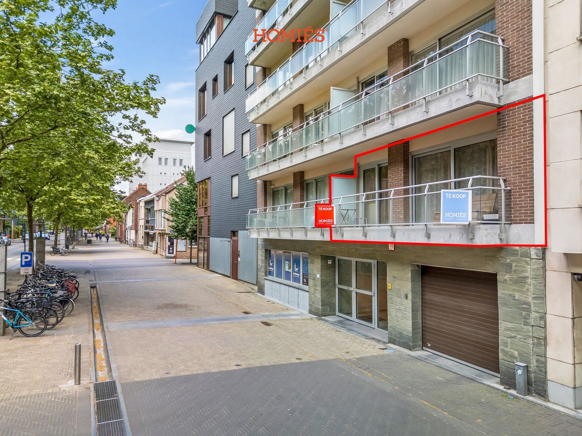Energiezuinig éénslaapkamerappartement met 2 terrassen in hartje Leuven foto 2
