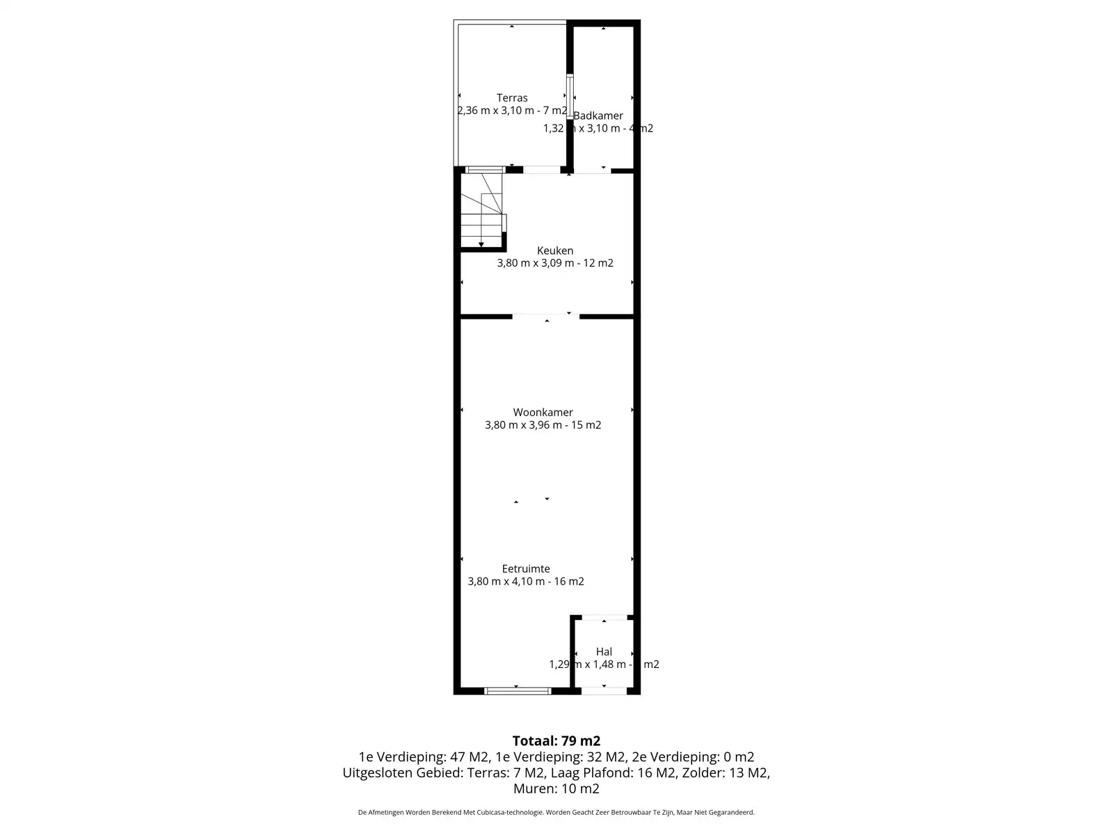 Charmante woning met 2 (3de mogelijk) slpks + koer foto 16
