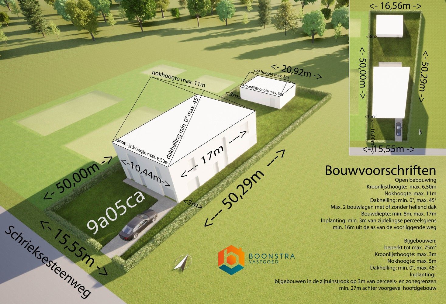 Bouwgrond open bebouwing op perceel van 905 m² foto 1