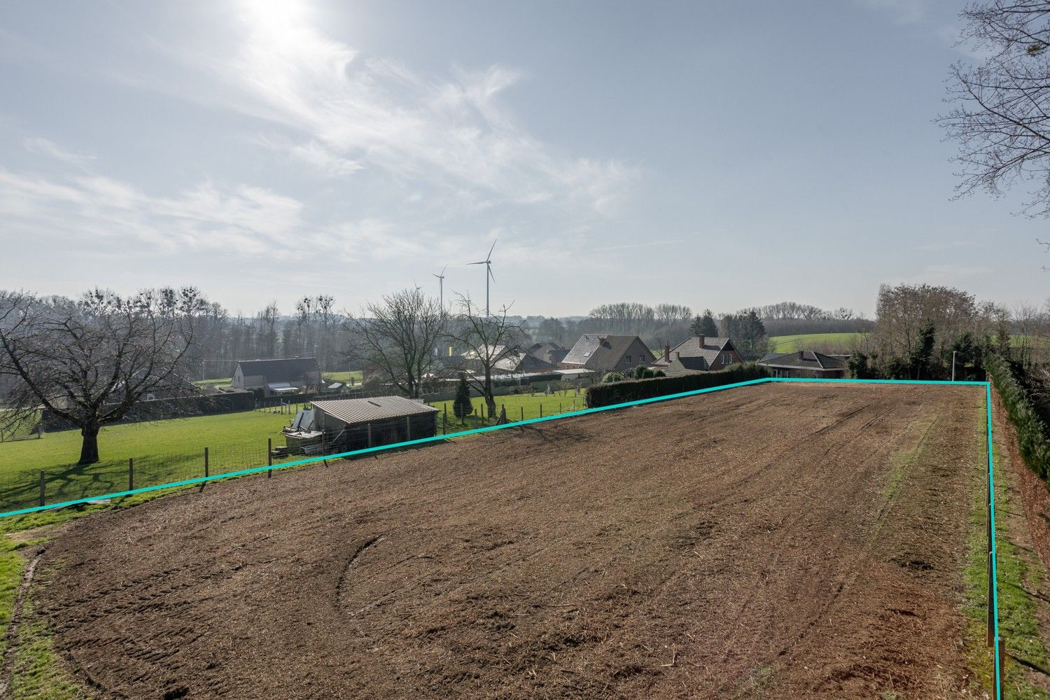 BOUWGROND VOOR OPEN BEBOUWING MET ZICHT OP DE ACHTERLIGGENDE VELDEN NABIJ BILZEN EN TONGEREN foto 5