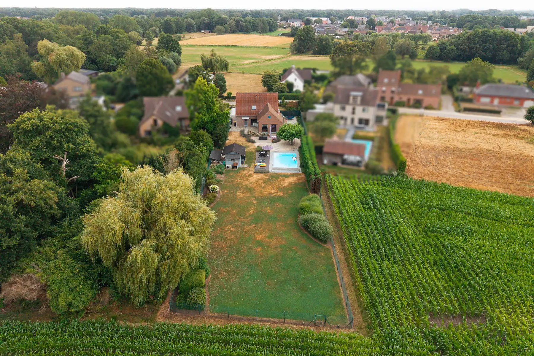 Landelijke woning op riant perceel met zwembad foto 28