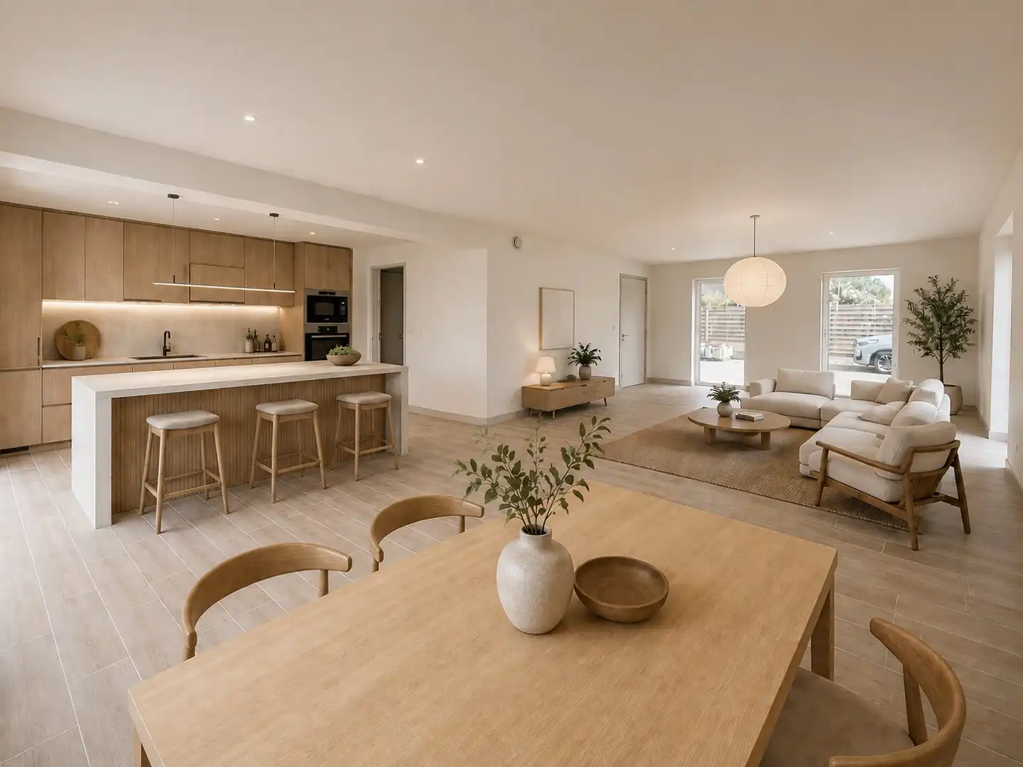 Nieuwbouwwoning in doodlopende straat, vlakbij centrum Deerlijk foto 2
