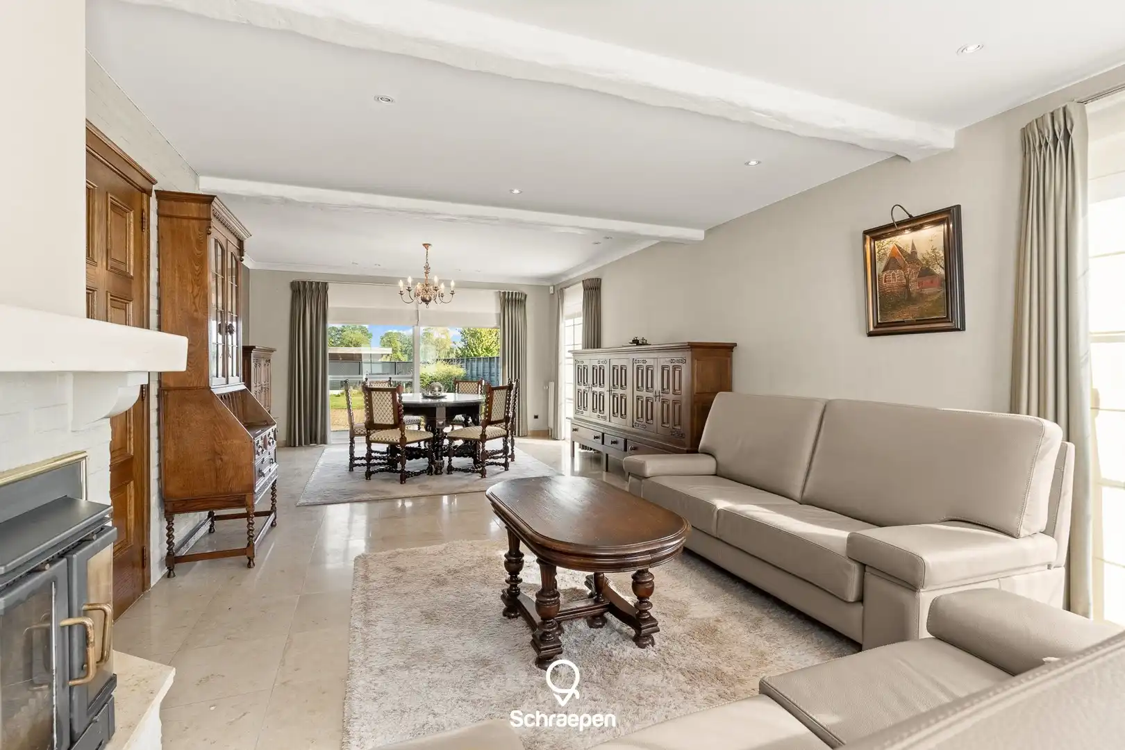 Ruime gelijkvloerse woning (232 m²) op breed perceel van 9 are op Ten Eikenen! foto 6