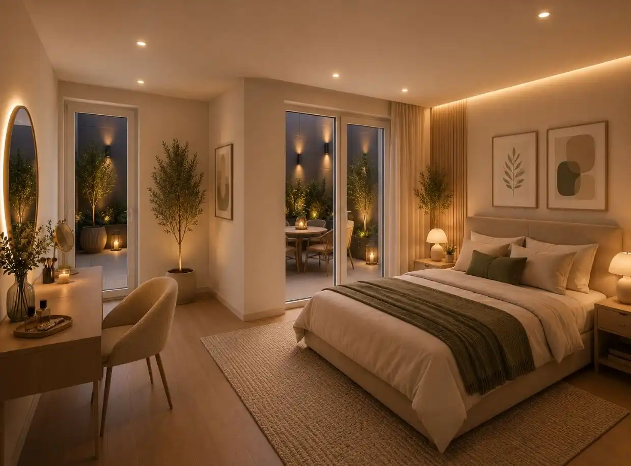 INSTAPKLAAR GELIJKVLOERS APPARTEMENT MET TERRASSEN NABIJ ZEE foto 2