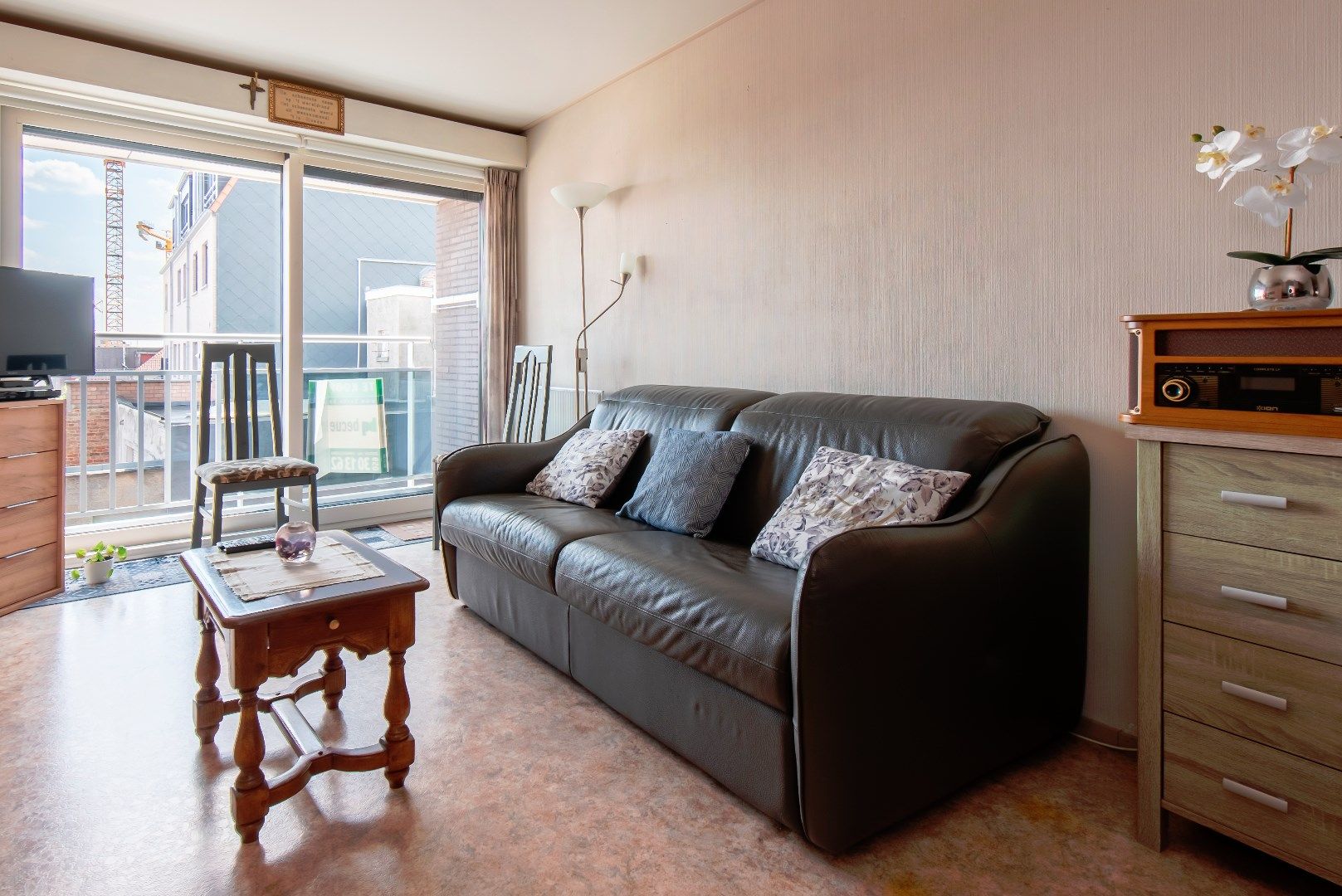 Hoofdfoto van de publicatie: Zeer gezellig en lichtrijk appartement op de eerste verdieping 