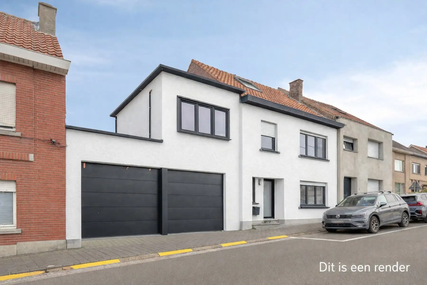 Ruime verder af te werken 2-gevel met 4 slaapkamers foto 2