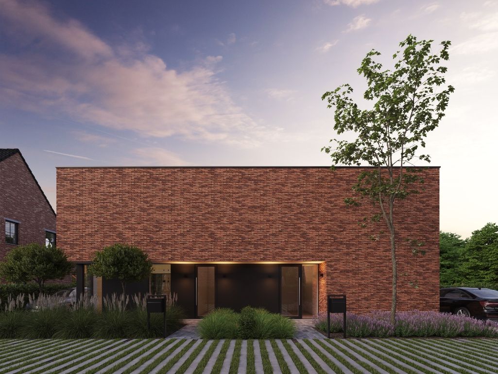 Moderne Half open woning foto 3