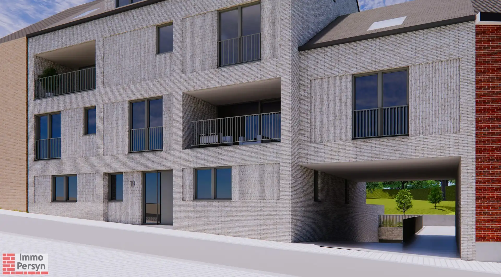 Projectgrond te koop in centrum Scherpenheuvel – 1887 m² met vergunde plannen voor 8 appartementen foto 3