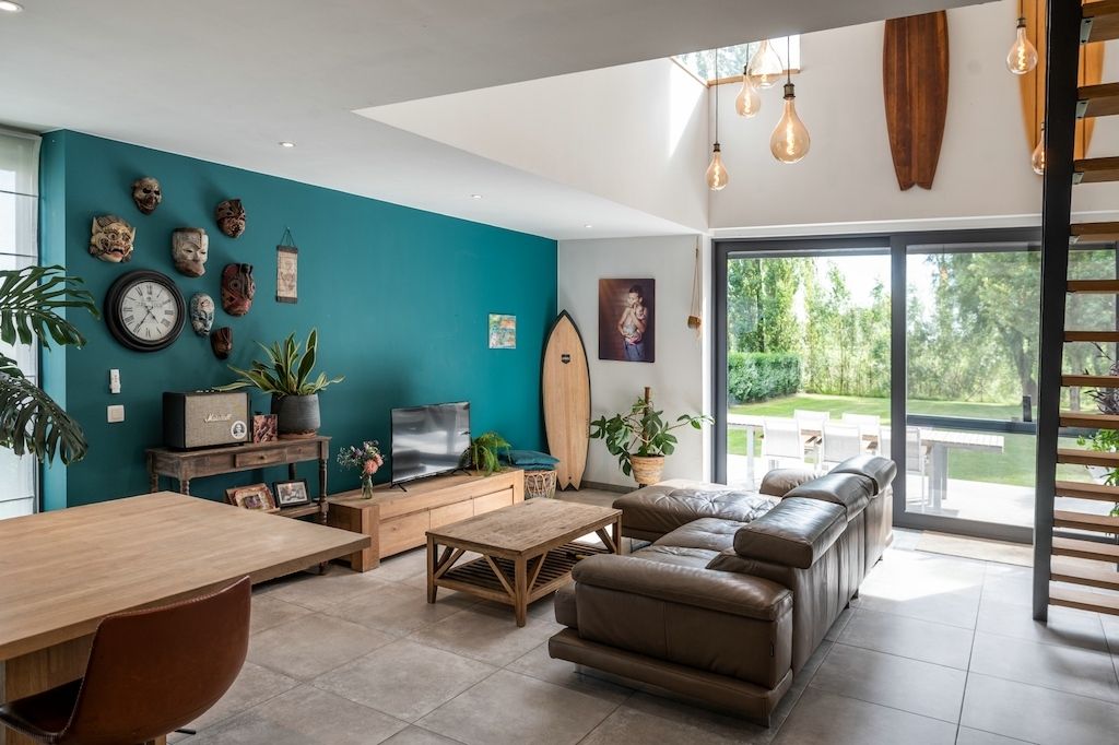 Moderne villa op 2422 m²  grenzend aan een waterwingebied foto 10