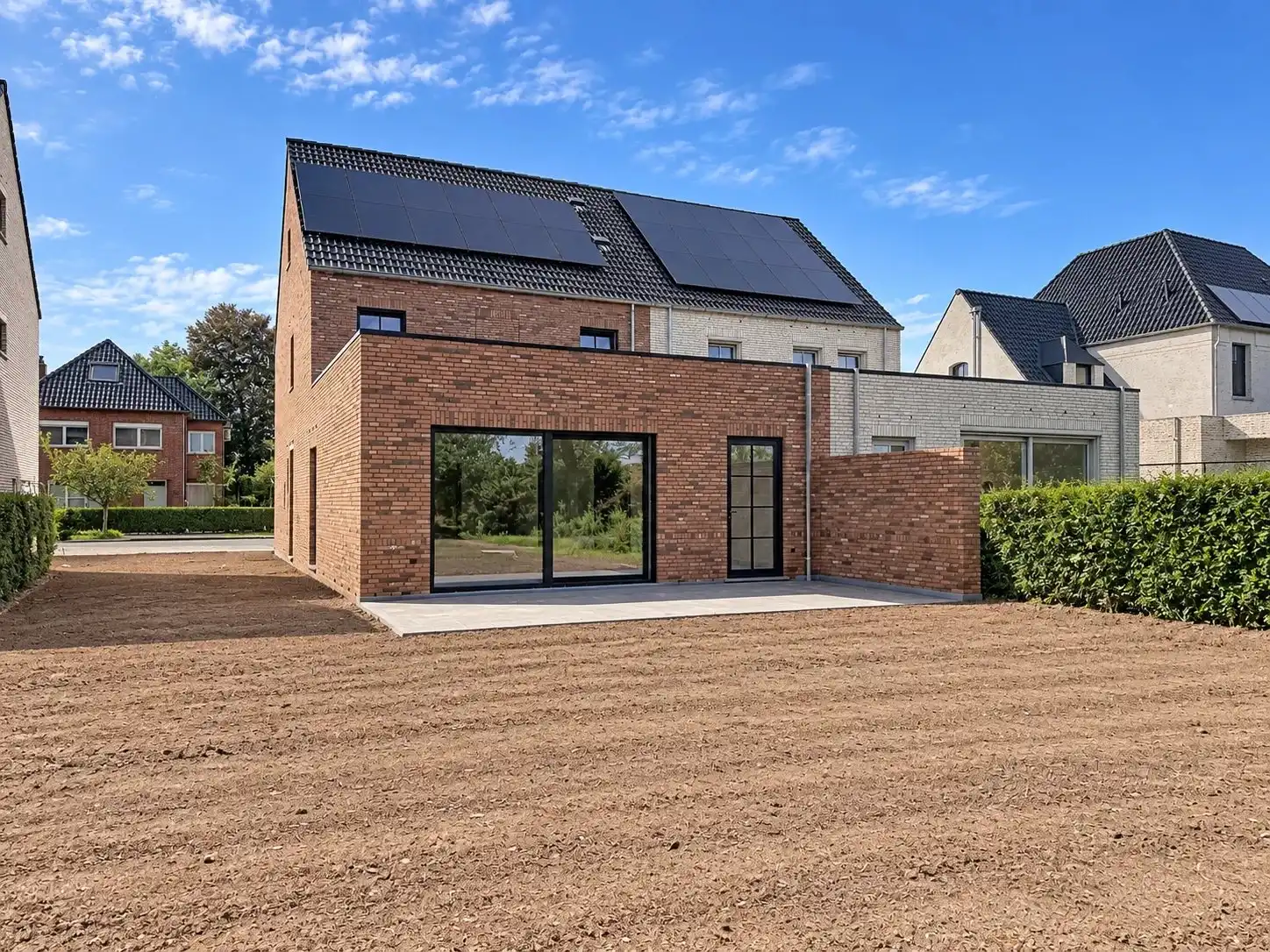 Moderne halfopen nieuwbouwwoning op een topligging nabij het centrum van Lommel foto 3