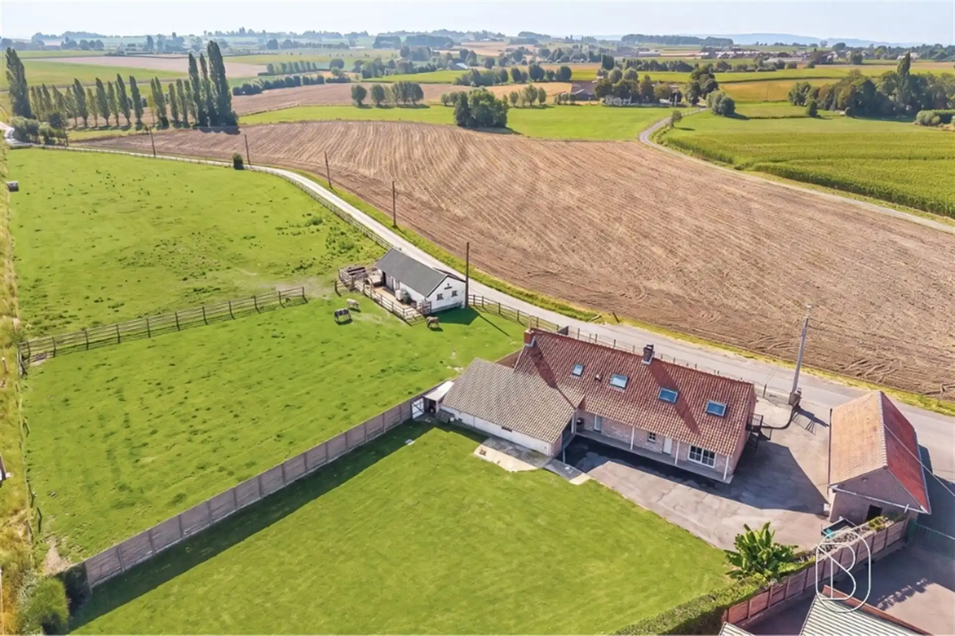 Fermette met paardenstalling en weide te Anzegem op 9.959m² foto 26