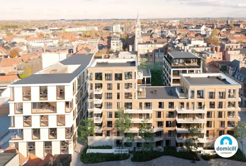 Roeselare-centrum: 40 appartementen in de Wortelstraat&nbsp; zijn zeer gunstig georiënteerd. foto {{pictureIndex}}