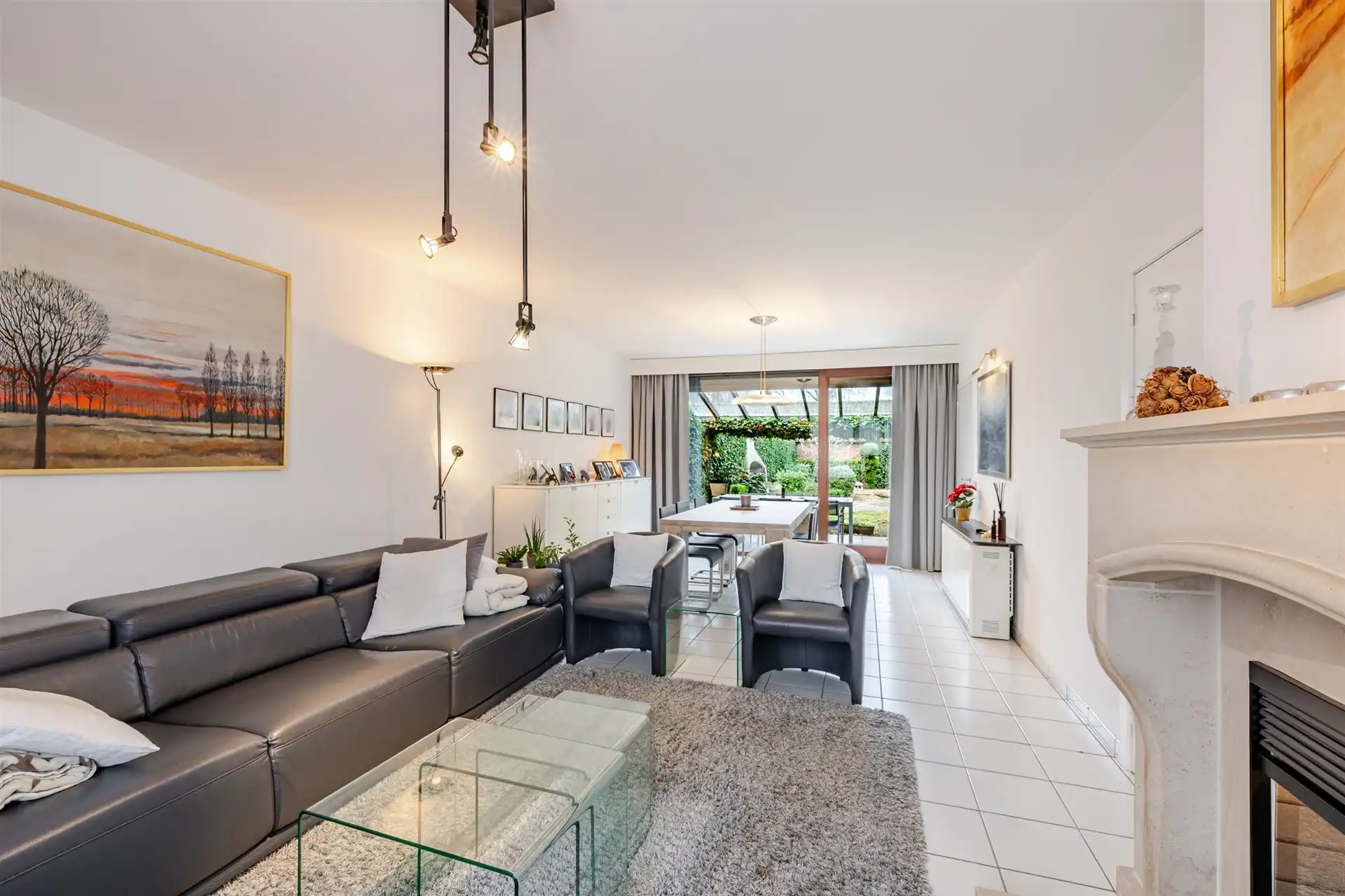 Instapklare 3 slpk halfopen bebouwing met garage in Wetteren foto 3