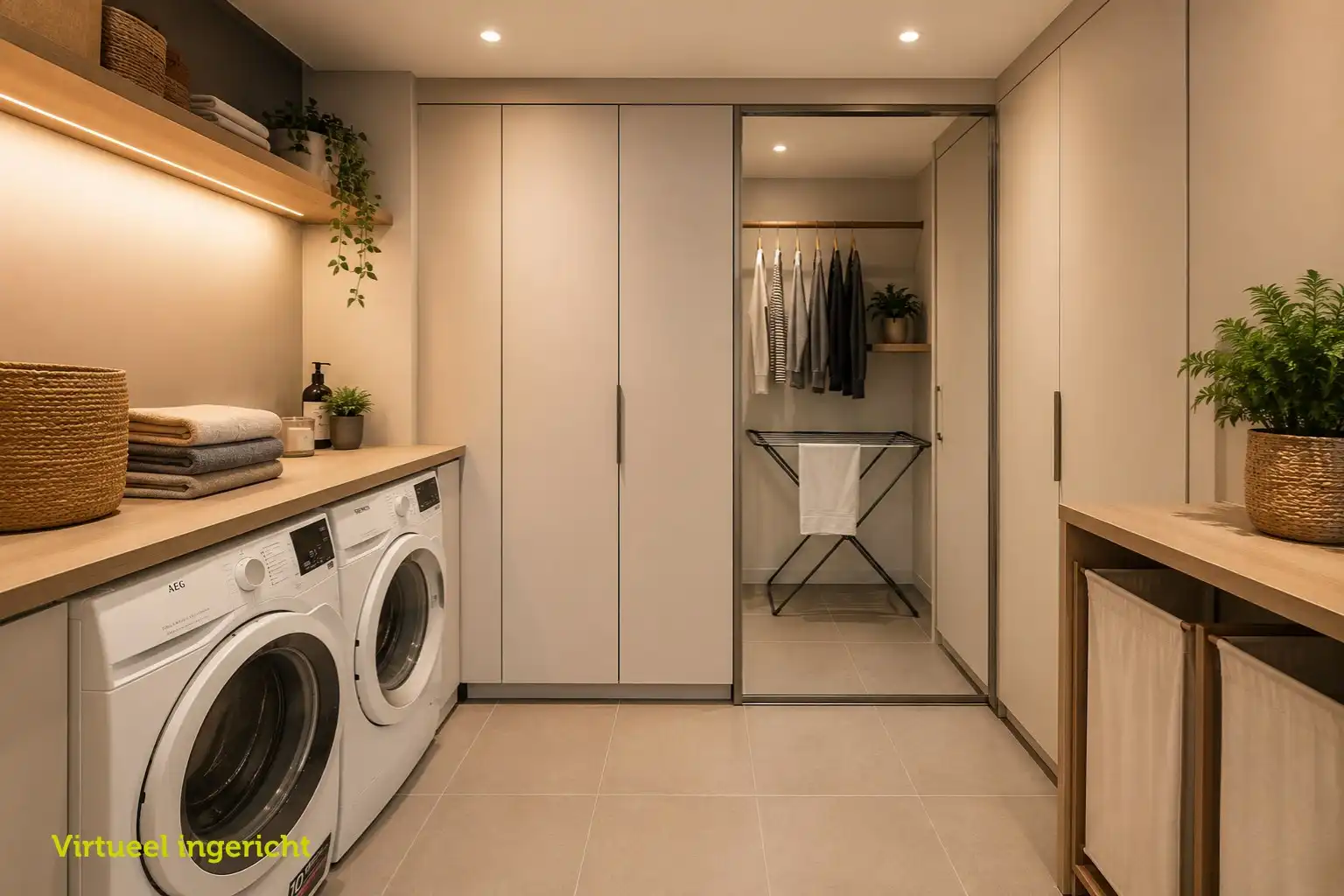 Ruime gelijkvloerse woning met 3 slaapkamers, garage en zonnige tuin op 781m2 foto 16