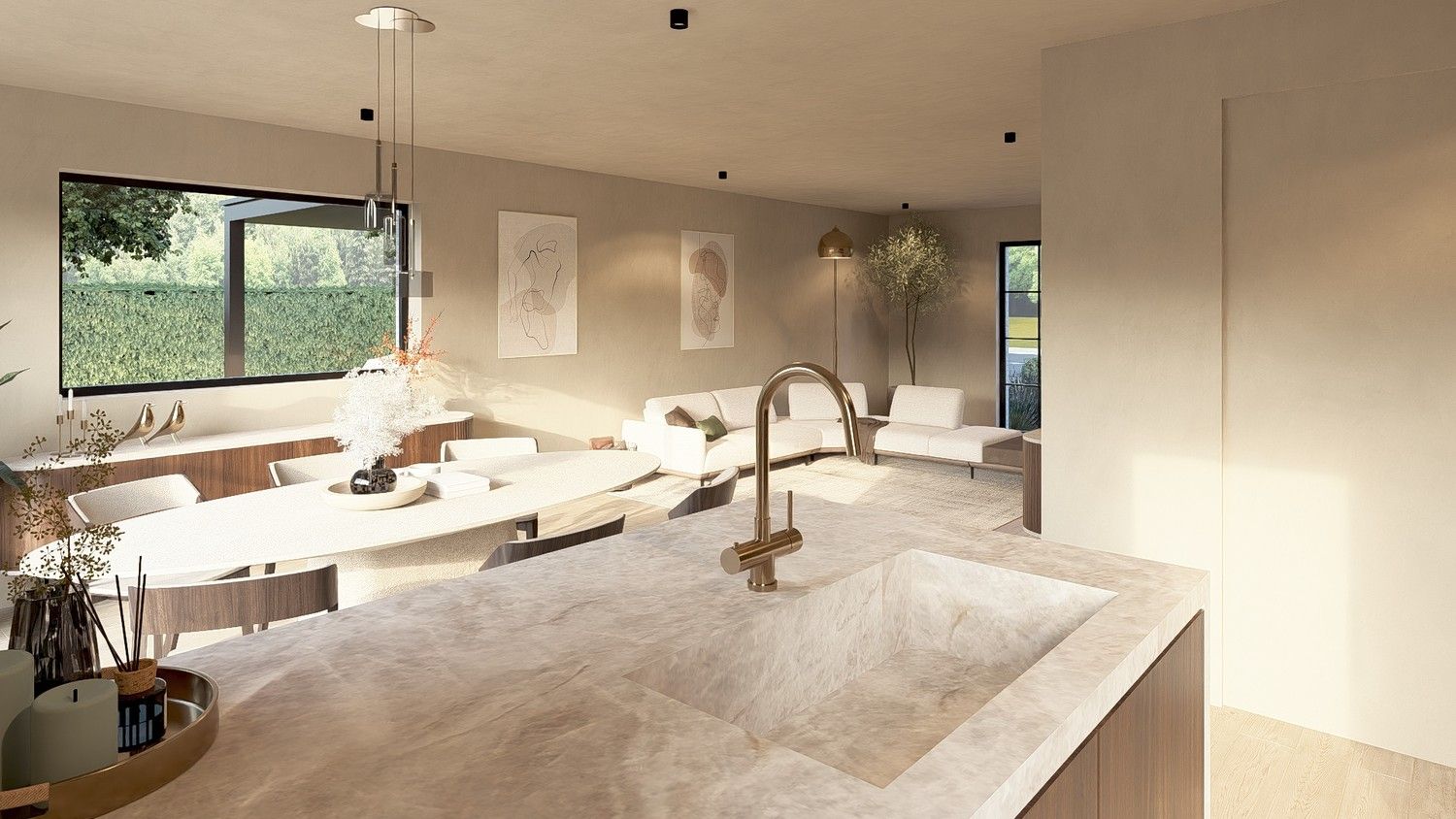 Villa Grenszicht - Moderne nieuwbouwwoningen op een zuidgericht perceel in Lanaken foto 14