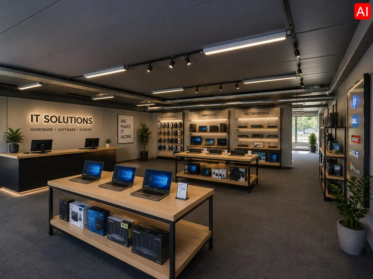 INSTAPKLARE KANTOORRUIMTE OP HET GELIJKVLOERS (180m²) OP TOPLOCATIE foto 5