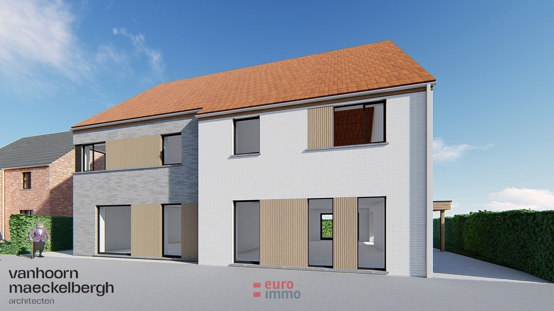 Halfopen bebouwing met zicht op de velden! foto {{pictureIndex}}