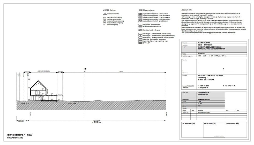 VERGUND PROJECT VAN TWEE GESLOTEN BEBOUWINGEN OP 10A59CA MET CENTRALE LIGGING IN HALLE-BOOIENHOVEN foto 4