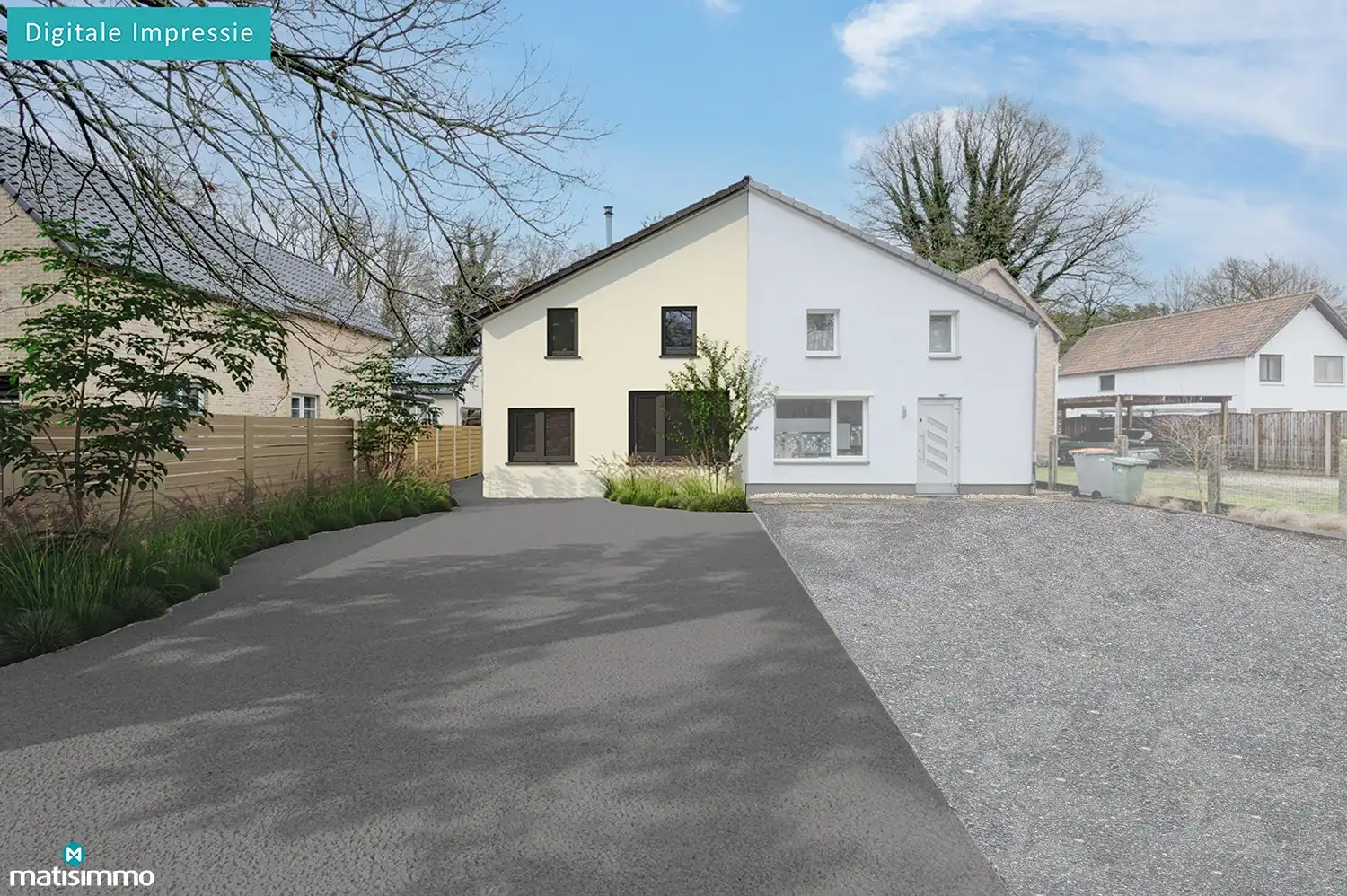 Hoofdfoto van de publicatie: TE RENOVEREN WONING OP UITGESTREKT PERCEEL  IN HET RUSTIGE EN GROENE AS