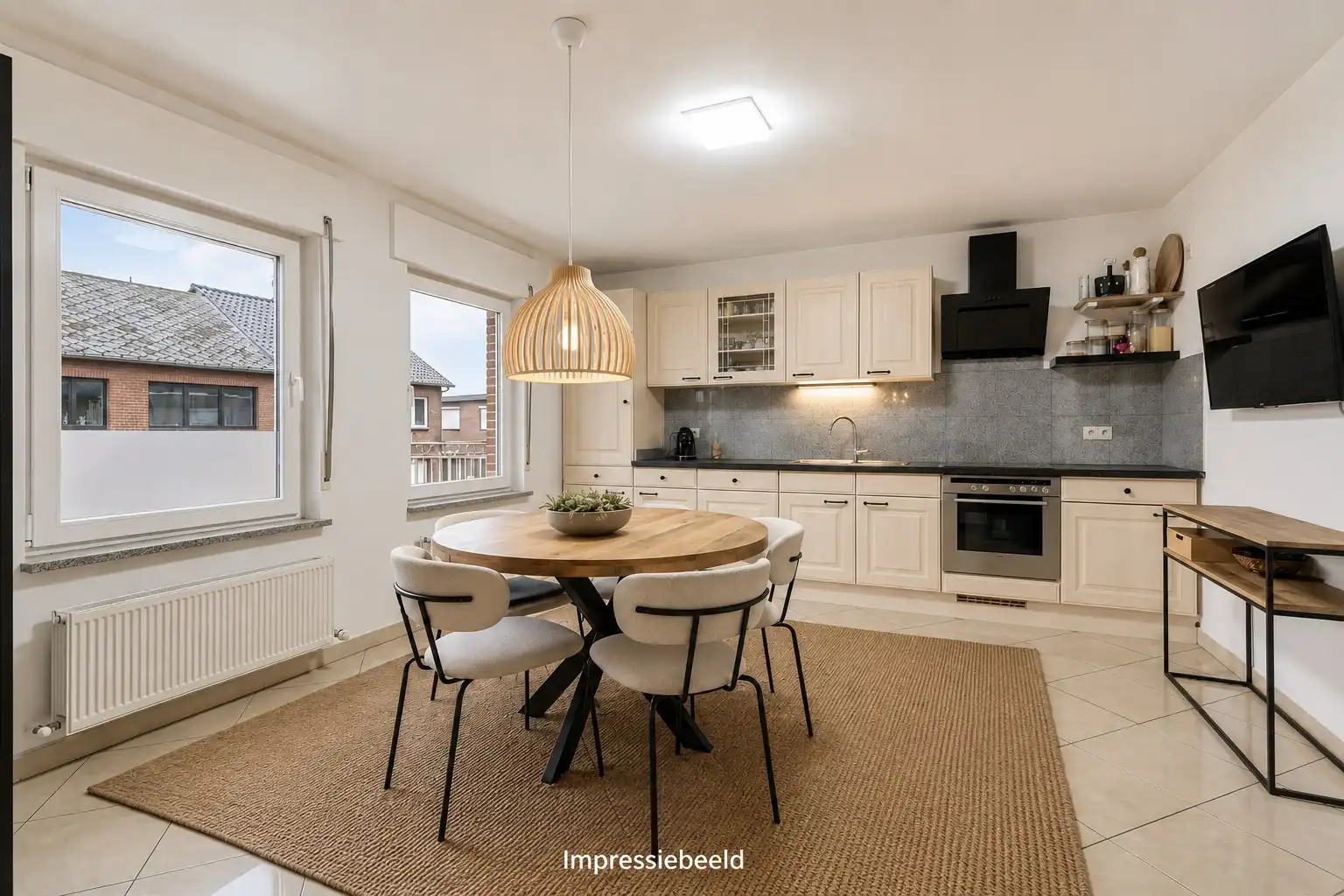Ruim energiezuinig duplexappartement (146 m²) -  kwaliteitslabel B -  3 slaapkamers, terras en private buitenparking. foto 6