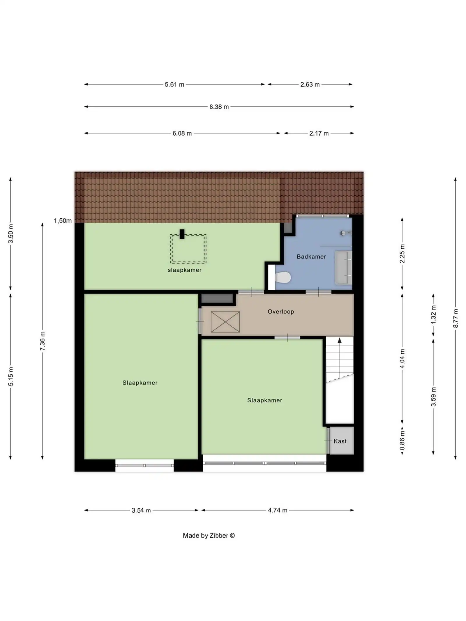 Gerenoveerde woning met tuin en 3 grote slaapkamers  foto 3