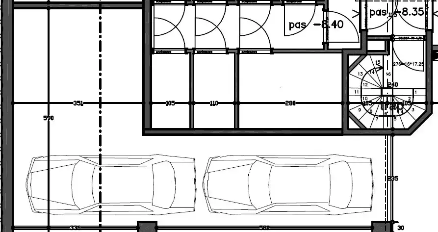 Dubbele autostaanplaats in recent gebouw - Albertstrand foto 5