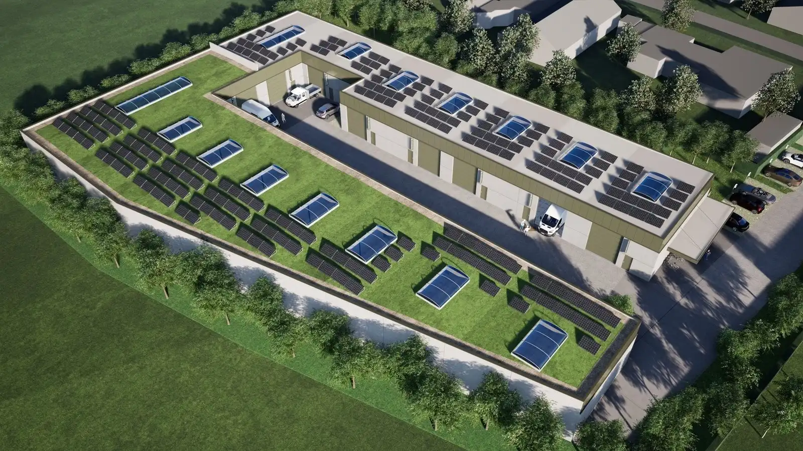 KMO-park "Logipark" - 14 KMO-units nabij afrit Izegem-Rumbeke foto {{pictureIndex}}