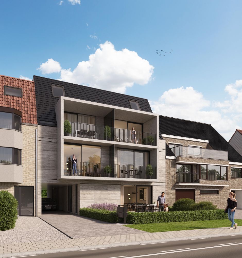 Kleinschalig nieuwbouwproject met ruime 2 of 3 slaapkamer-appartementen foto {{pictureIndex}}