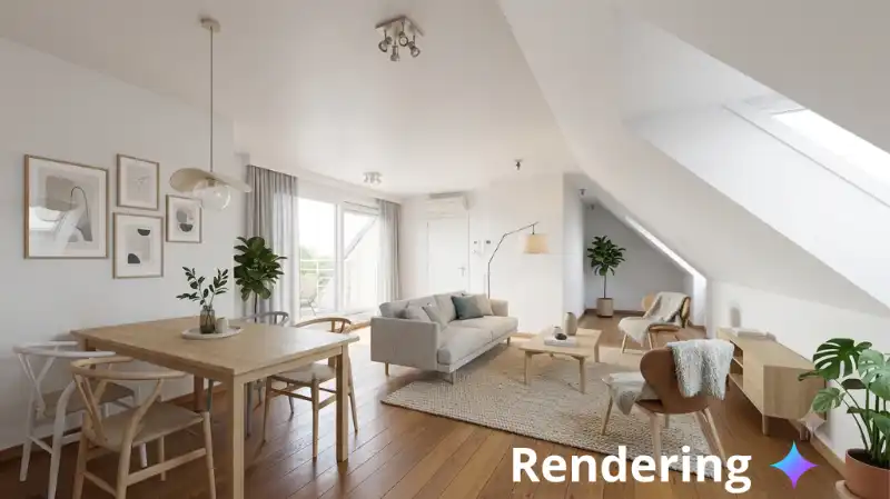 Prachtig Dakappartement met 2 slaapkamers en TERRAS te koop in Roeselare foto 4