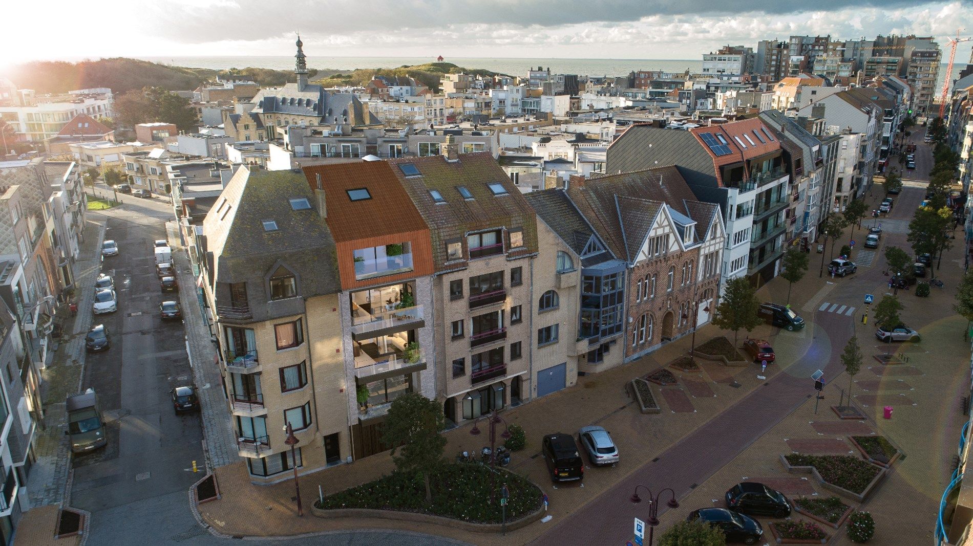 Nieuwbouw Kerkstraat Wenduine foto 2