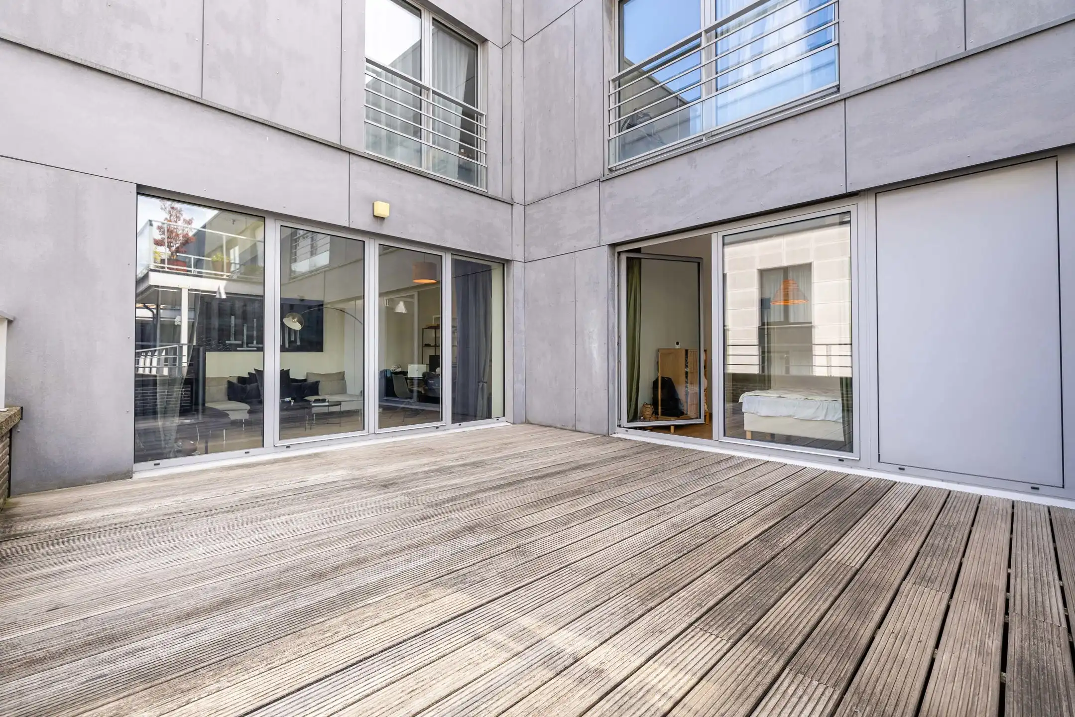 Vlakbij Nieuwestraat - 1 slpk app + terras van 25m² + kelder foto 16