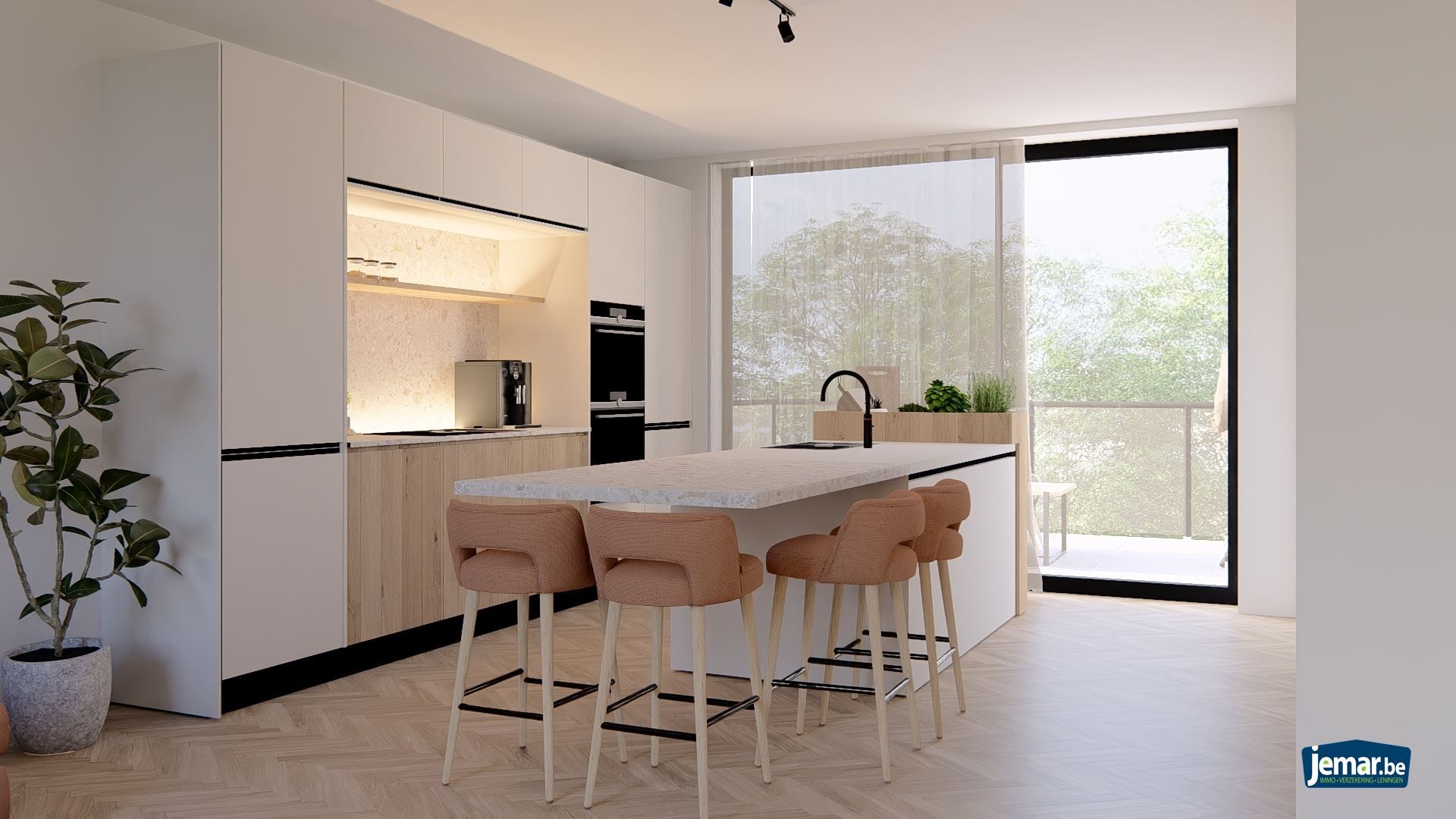 Gelijkvloers appartement met terras foto 11