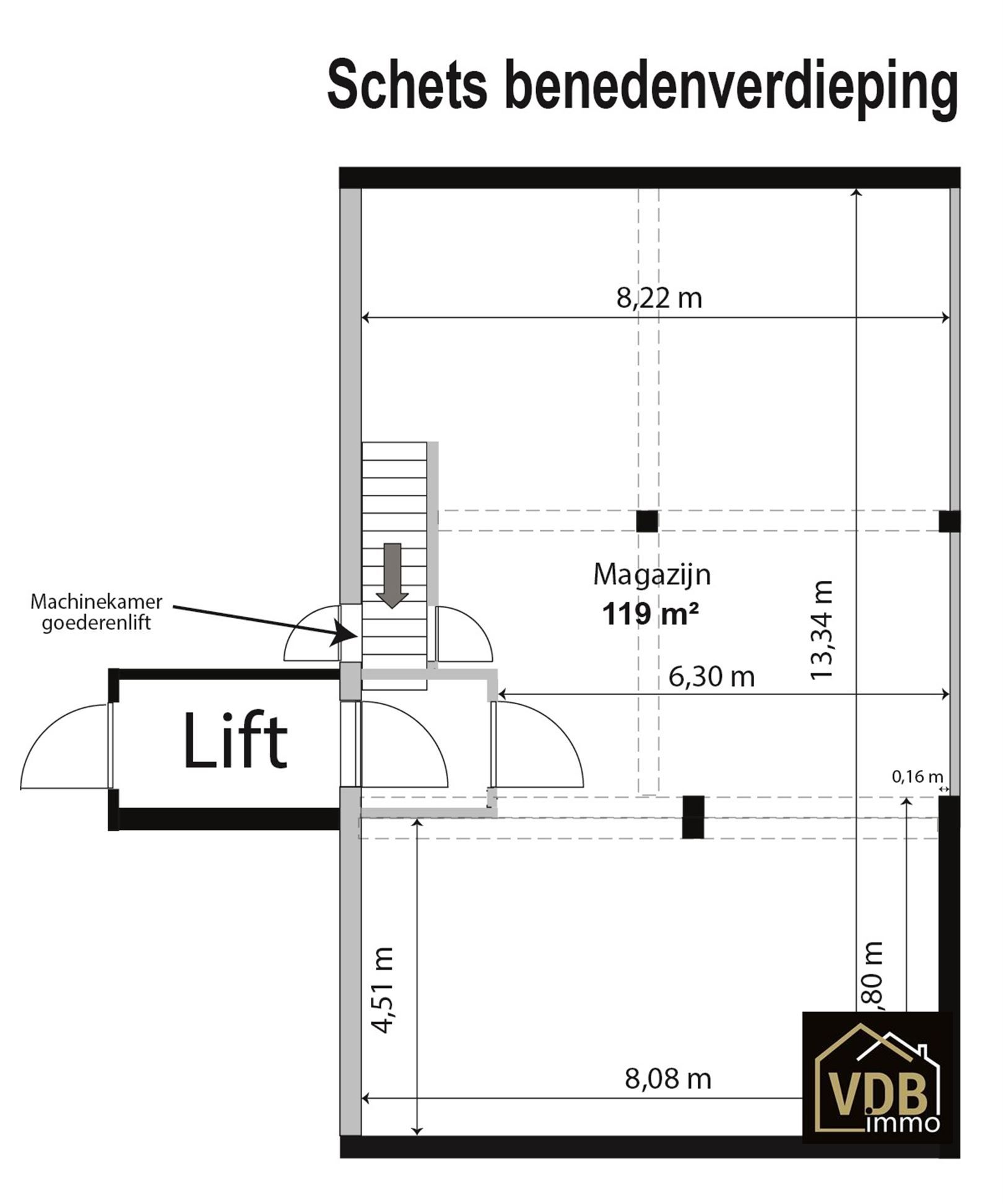 Commercieel gebouw op toplocatie geschikt voor vele doeleinden: kantoor, kleinhandel, groothandel... foto 26