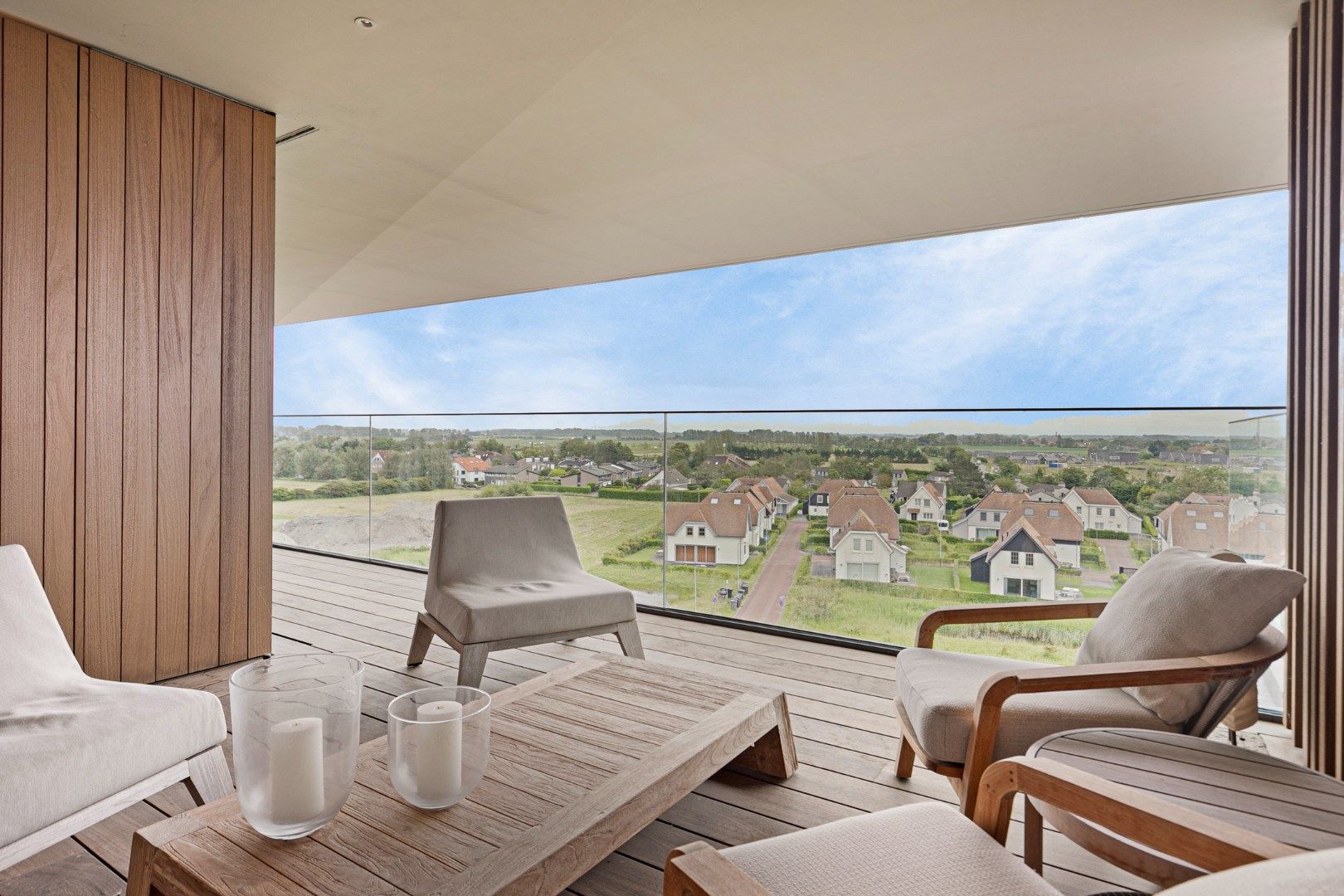 Zeer fraai appartement met panoramische zeezichten in de Blanke Top. foto 6