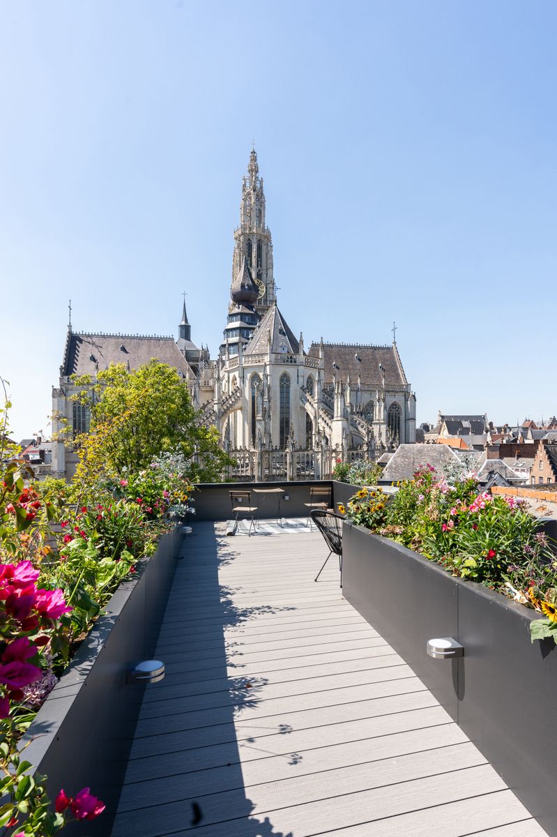 Gerenoveerd dakappartement aan de Groenplaats met dakterras foto 11