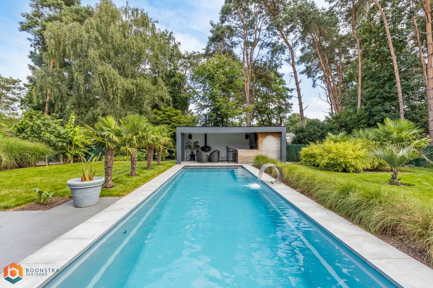 Energiezuinige villa op 1.636 m² met zwembad, lounge-ruimte en tropisch aangelegde tuin in Tremelo foto 11