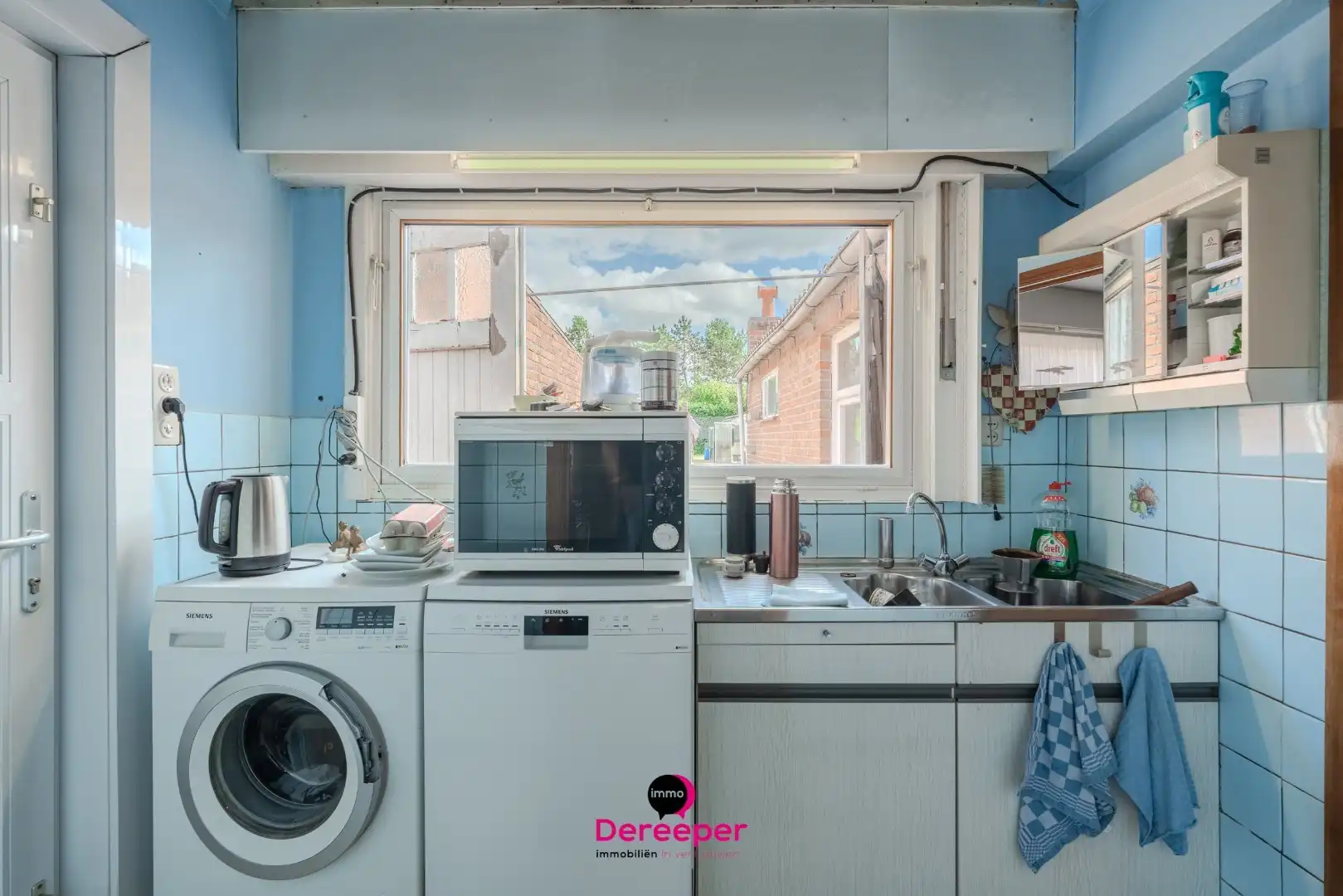 Te renoveren halfopen woning met zuidgerichte tuin op 571 m² in Jabbeke foto 9