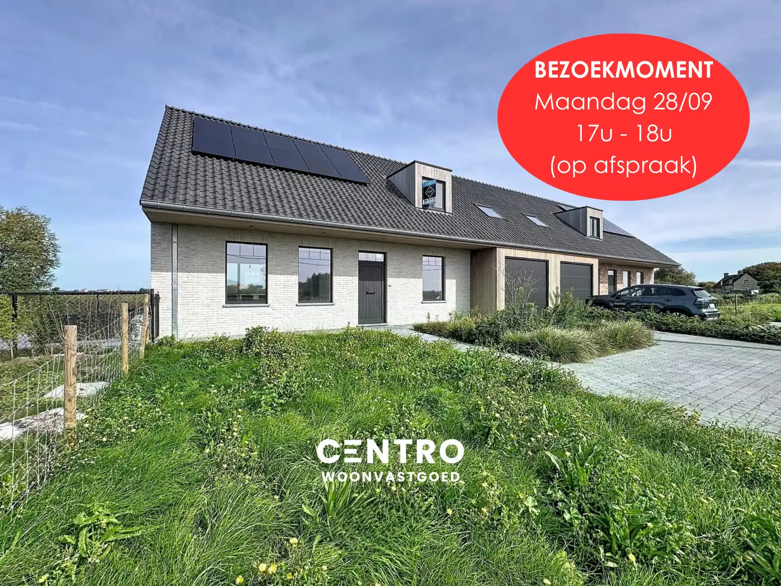Nieuwbouwwoning met 4 slpks, 2 badks en een FANTASTISCH Polderzicht! foto {{pictureIndex}}