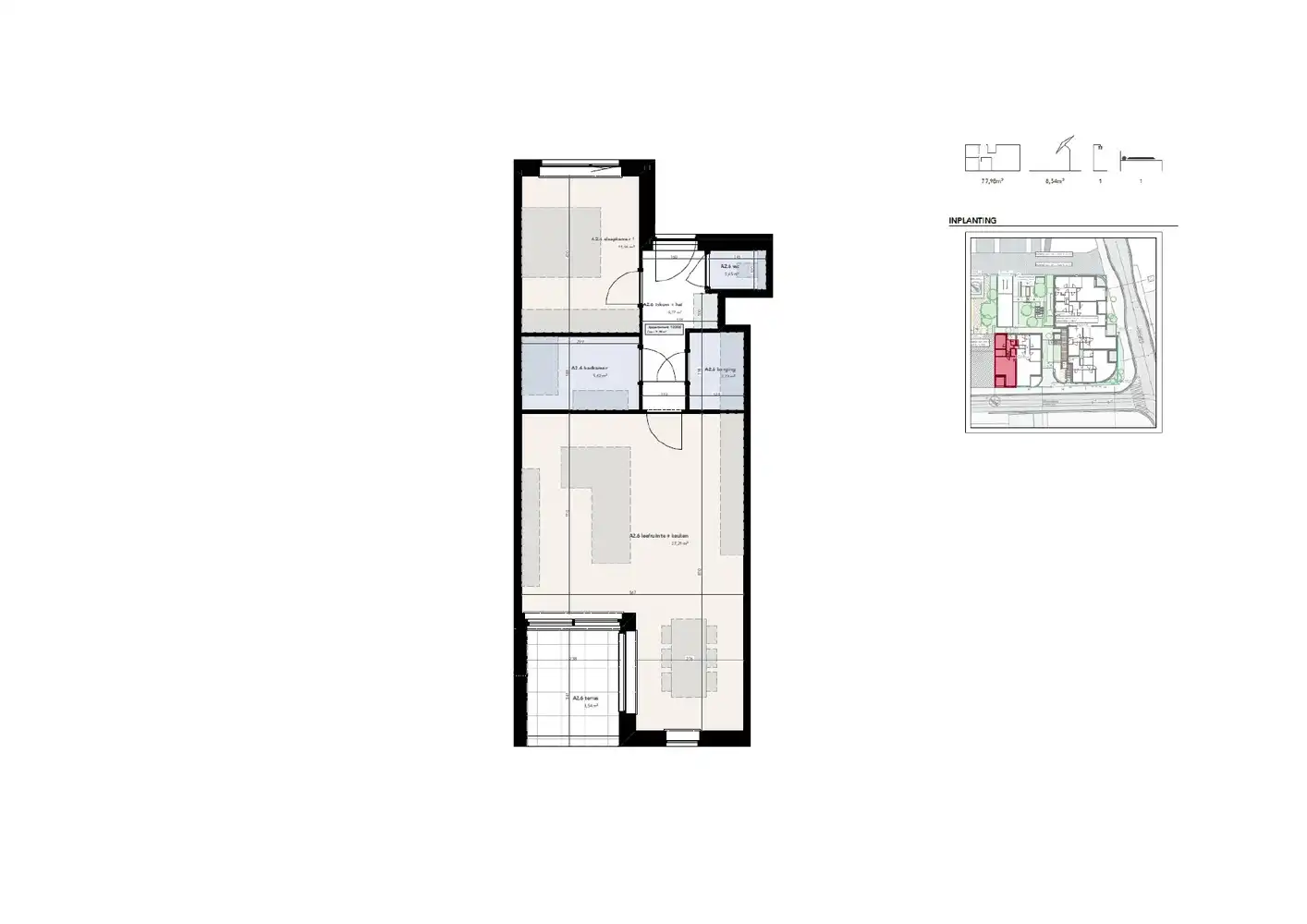 Appartement met 1 slaapkamer foto 3