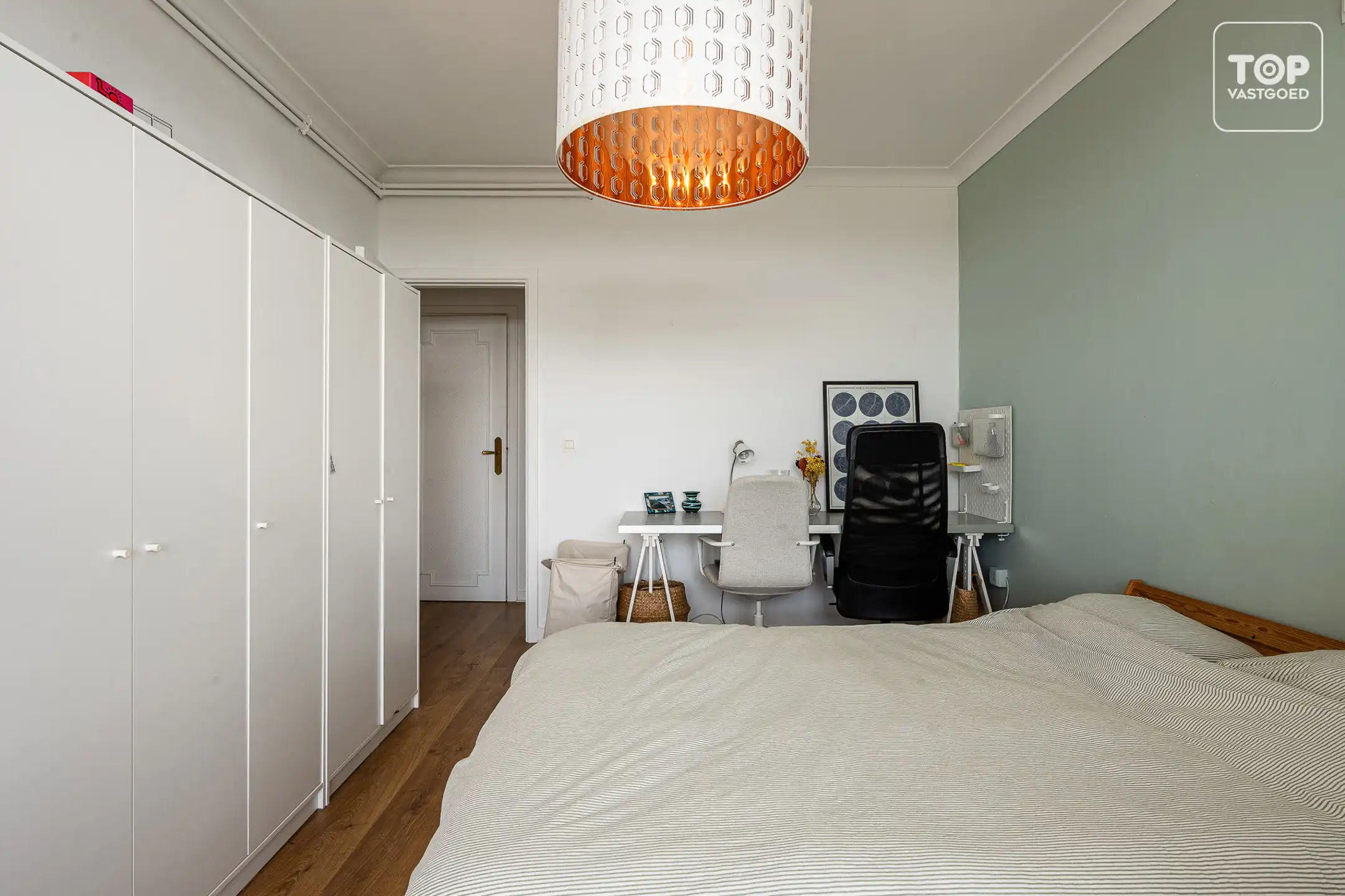 Lichtrijk appartement met groot terras en prachtig zicht over Gent foto 12