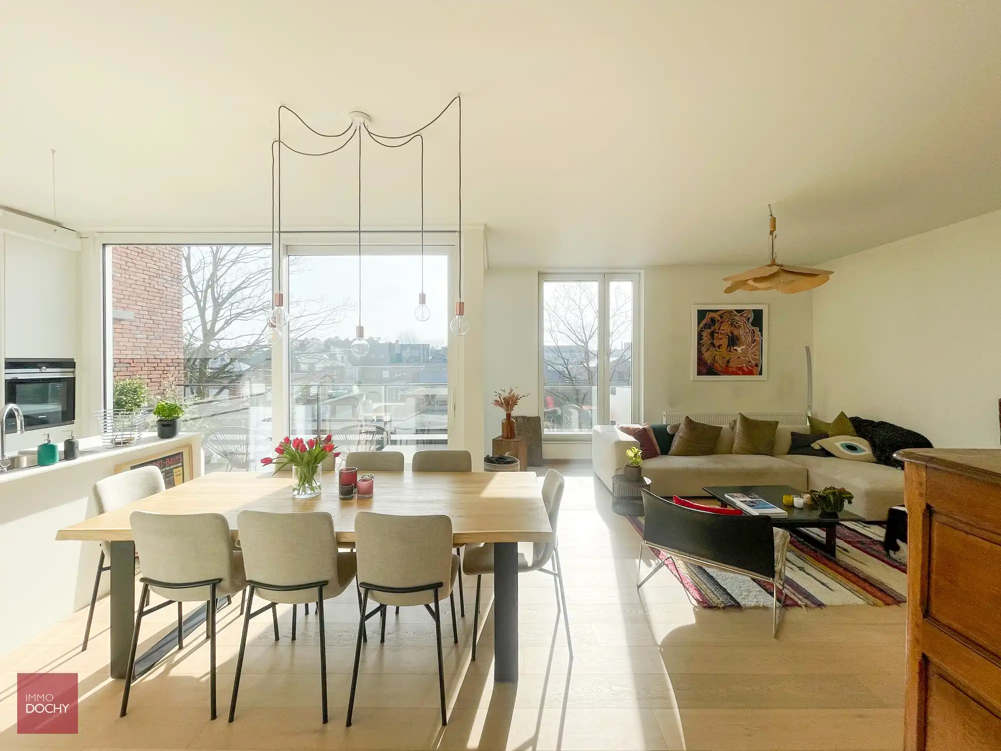 Zeer mooi energiezuinig appartement te huur nabij Sint-Rochuskerk foto 2