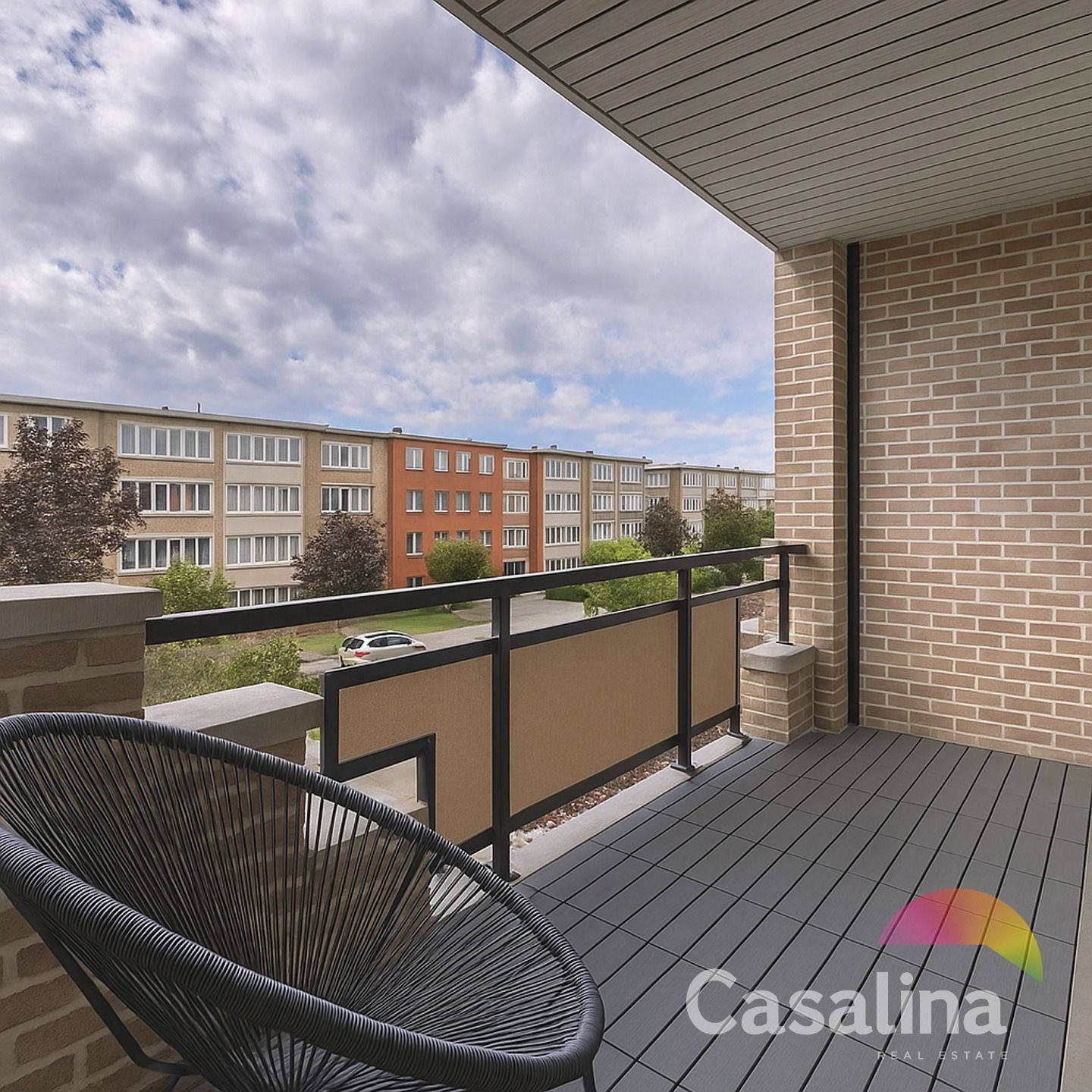 Appartement 3 slpk. met 2 terrassen, kelder en parking foto 7