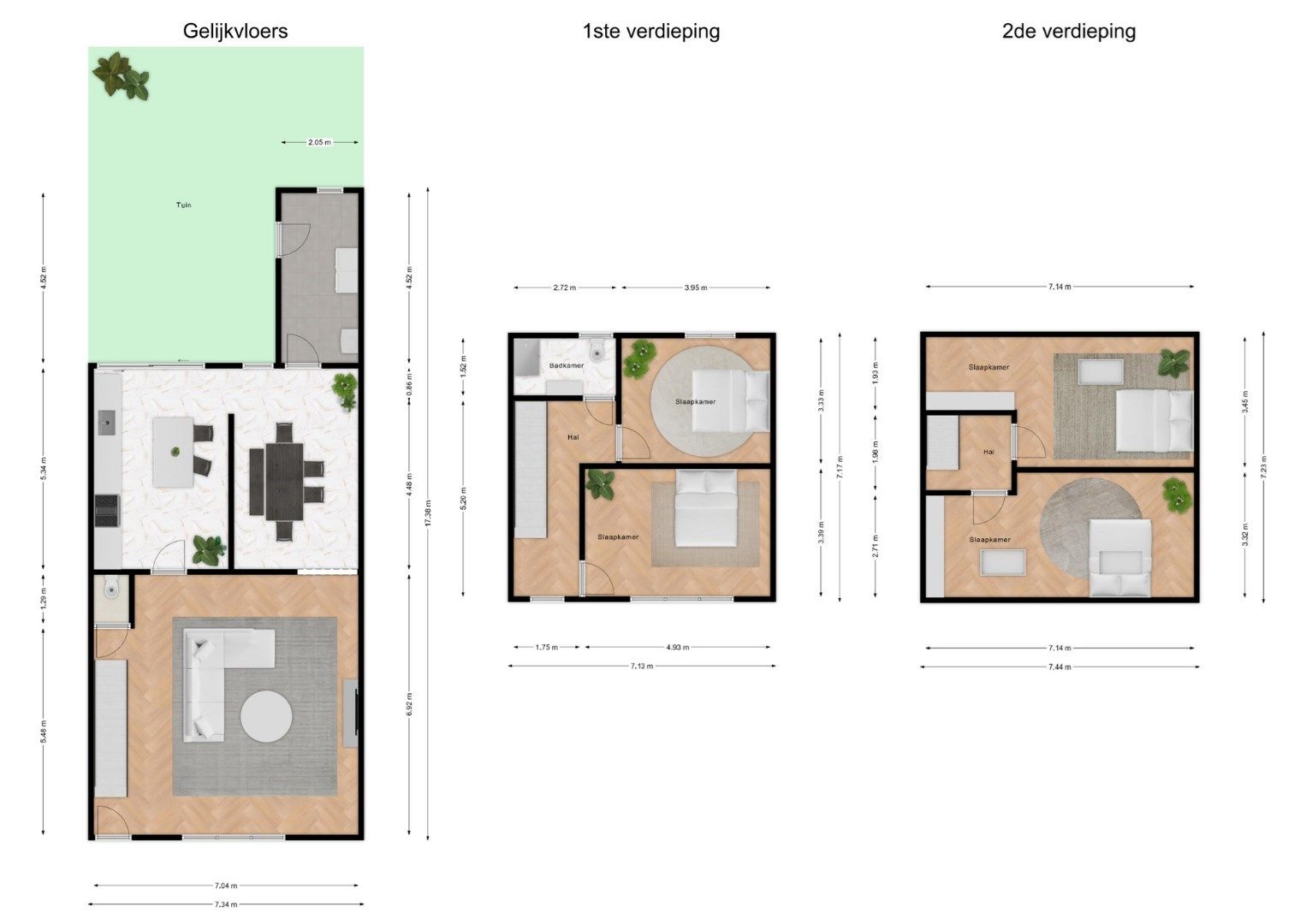 Energiezuinige woning 3/4 slaapkamers, tuin en polyvalente ruimte foto 23