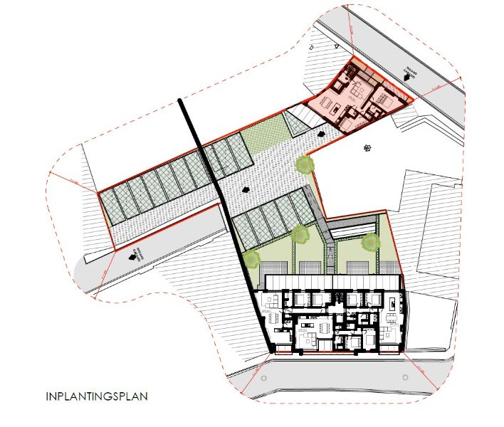 Appartement op het eerste verdiep met terras voor- en achteraan. foto 2