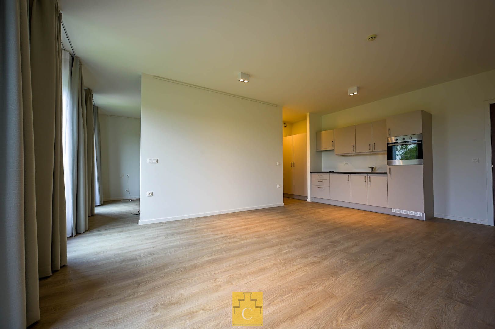 assistentieflat in luxe Residentie in groen kader te Brugge, omgeving AZ Sint Jan foto 4